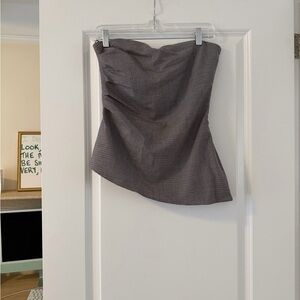 rag & bone Asymmetrical Gray Skirt